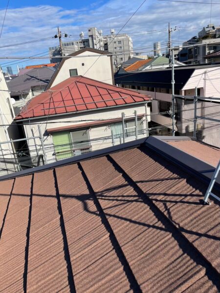 横浜市にて屋根修理〈築50年瓦屋根の葺き替え工事〉 施工後